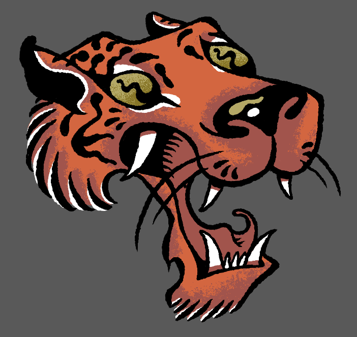 Trippy tiger