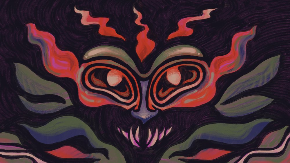 Jabberwock close-up